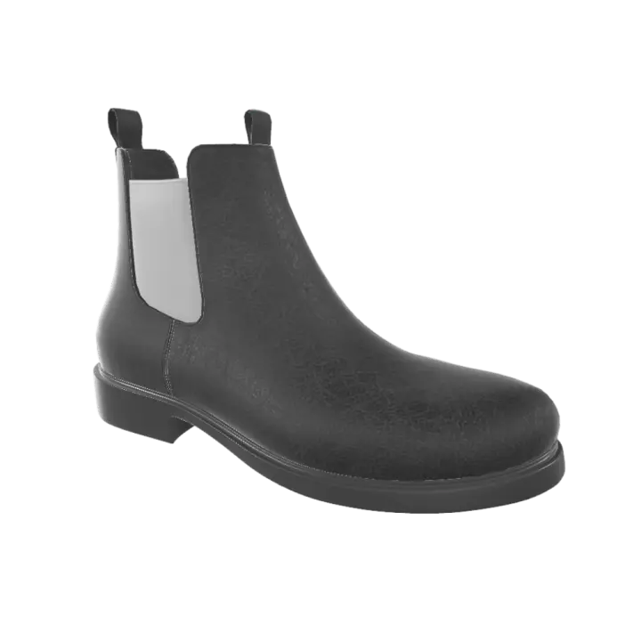 Martin Boots Cowhide Boots 3D Model Chelsea Boots AR 3D model preview on Freecreat