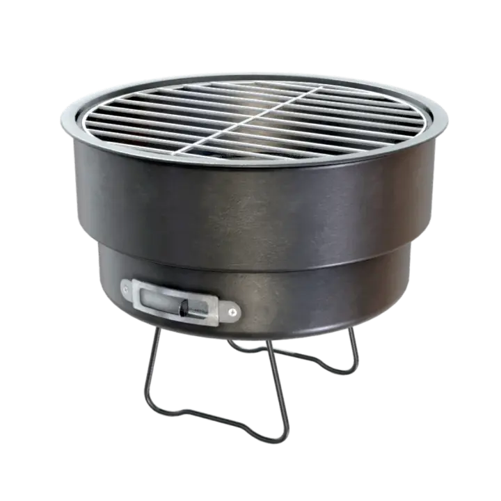 Metal BBQ Grill 3D Model BBQ Grill 3D model preview on Freecreat