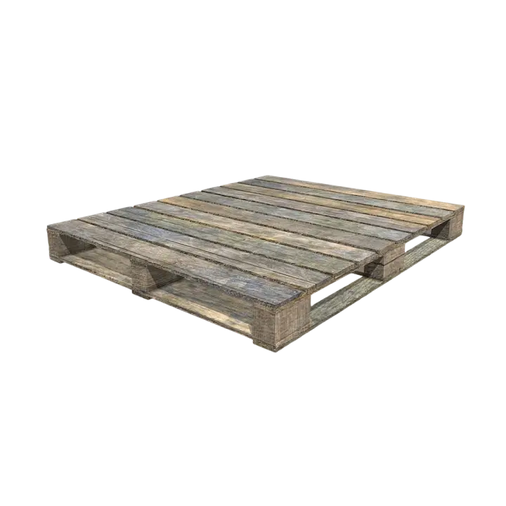Wooden pallets (pallets) 3D model preview on Freecreat