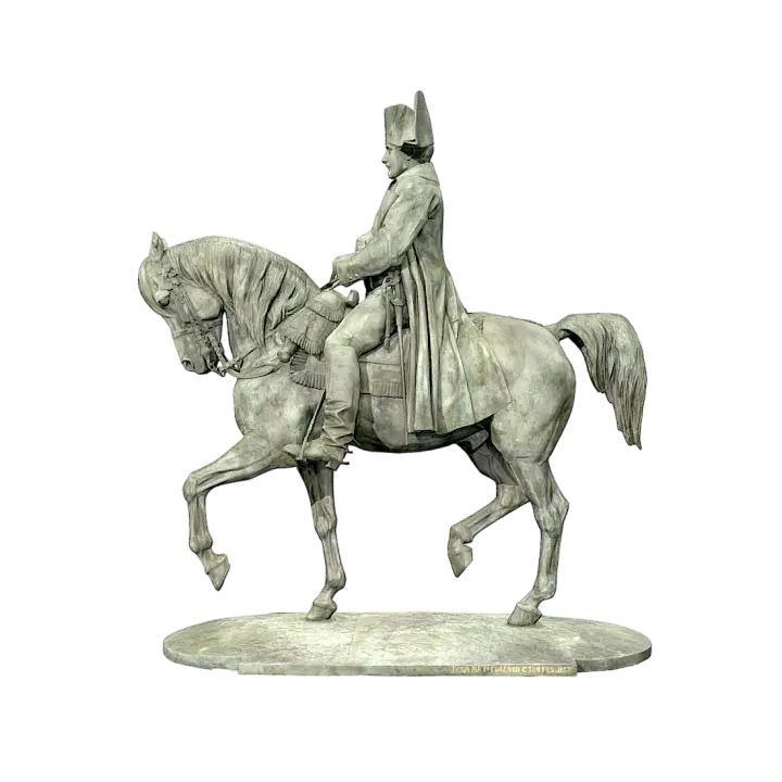 Napoleon Bonaparte's Horseback Statues 3D model preview on Freecreat