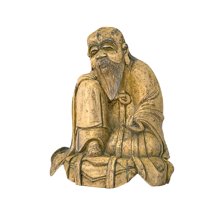 Sculpture of Lao Zi 3D model preview on Freecreat