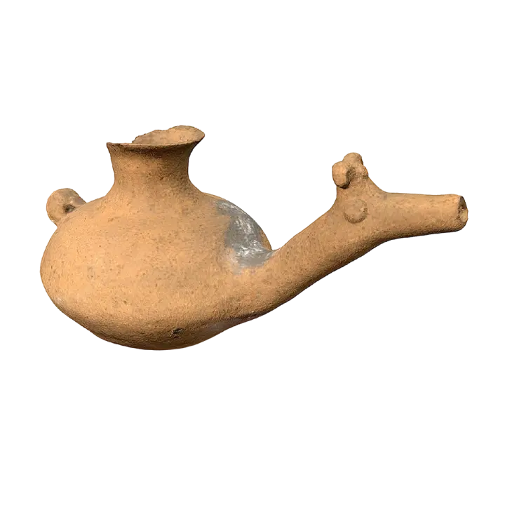 sheep-shaped pottery wine jug 3D model preview on Freecreat