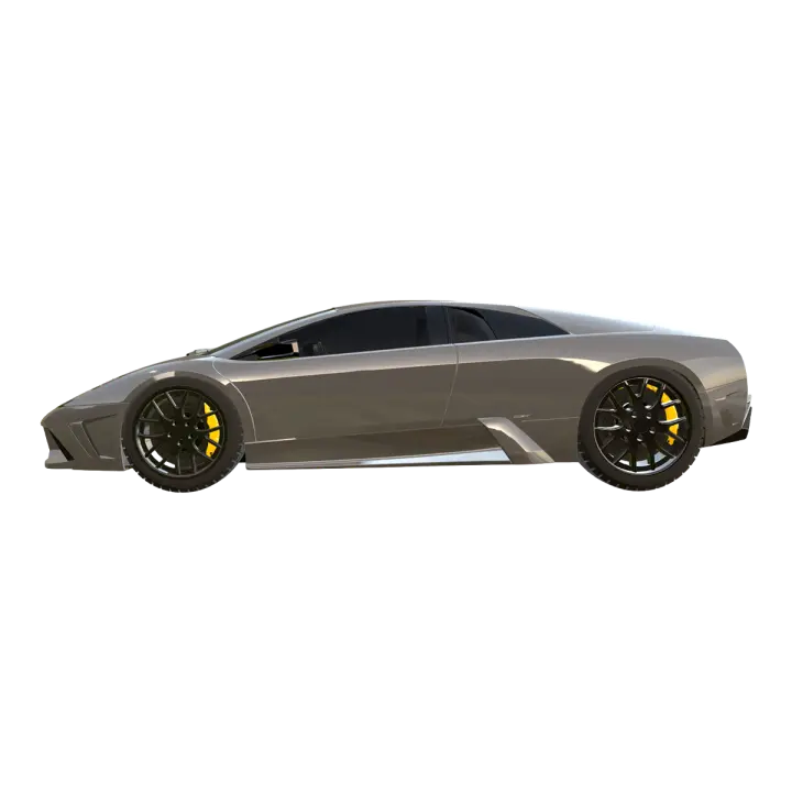 Lamborghini Murcielago Bat Supercar 3D model preview on Freecreat