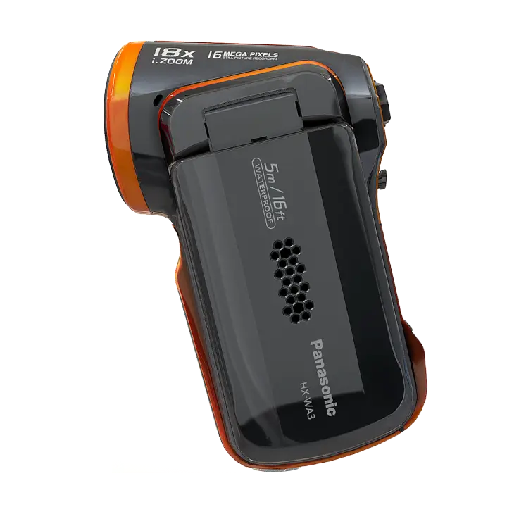 Panasonic HX-WA3 Camera 3D model preview on Freecreat