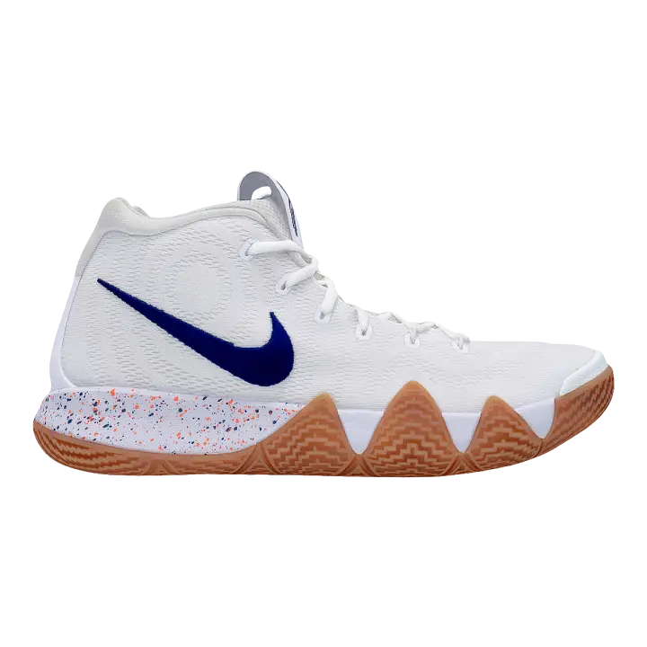 Nike Kyrie 4 Uncle Drew Nike Irving 4 Practical Basketball Shoes White and Blue 3D model preview on Freecreat