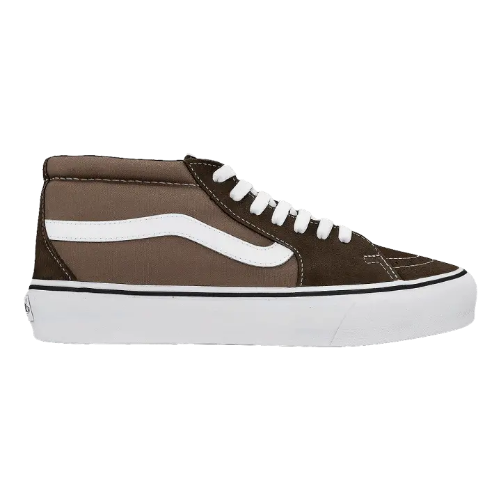 JJJJound X Vans SK8 Vault LX Wans Co branded Middle Top Board Shoes Brown 3D model preview on Freecreat