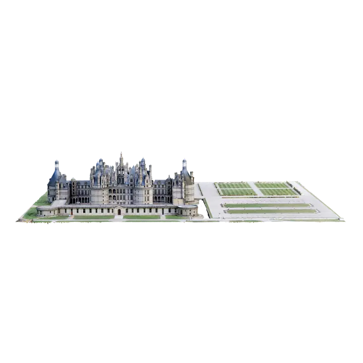 Ch â teau de Chambord, France 3D model preview on Freecreat