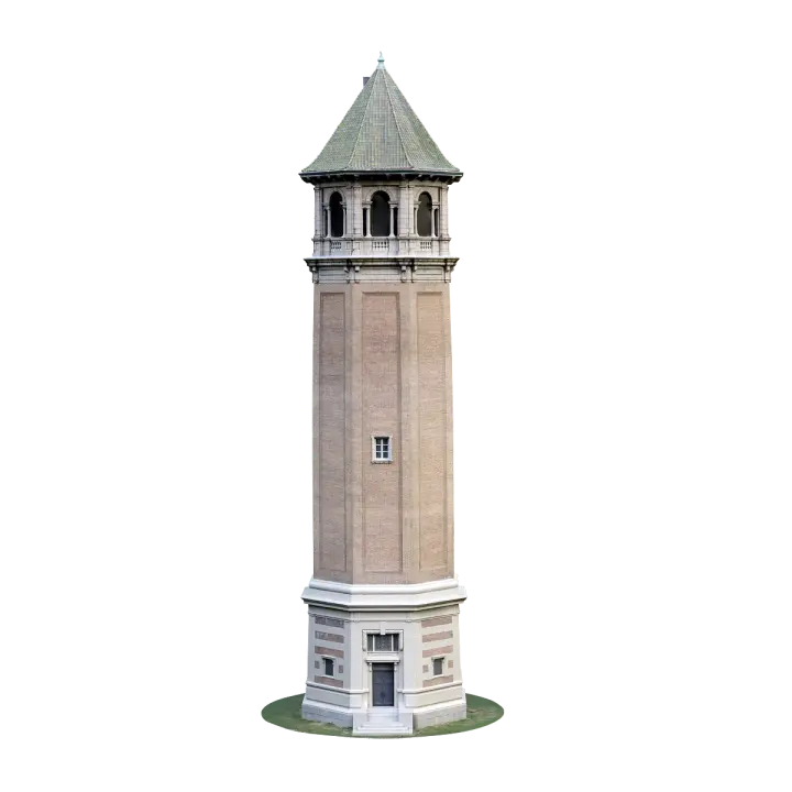 Baltimore City Water Tower, USA 3D model preview on Freecreat