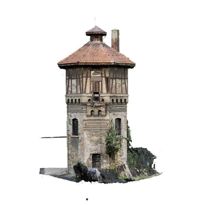 Kniajevac Water Tower, Serbia 3D model preview on Freecreat