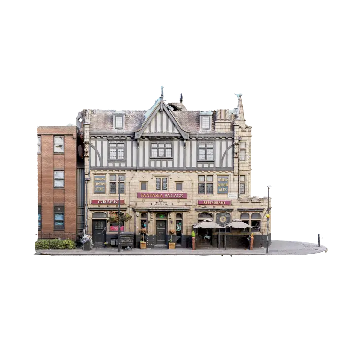 Victorian Bar in London 3D model preview on Freecreat