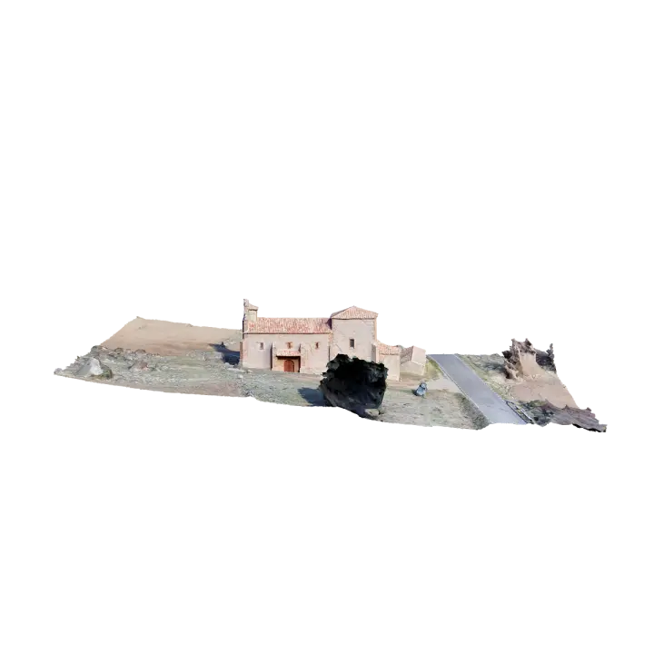 Church of Santa Clara in Soria, Spain 3D model preview on Freecreat