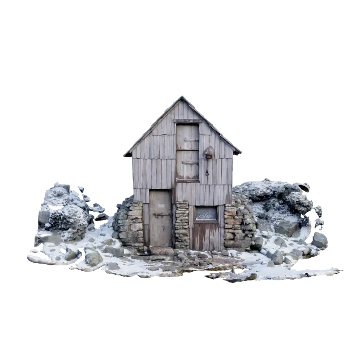 Tasmania Cradle Mountain Kitchen Cottage 3D model preview on Freecreat
