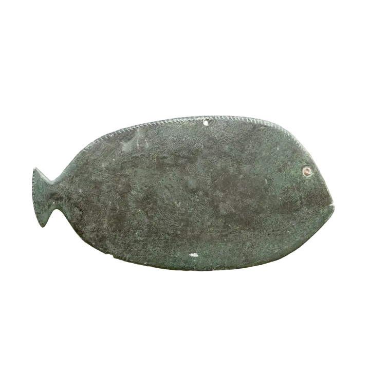 Ancient Egyptian Fish Shaped Palette 3D model preview on Freecreat