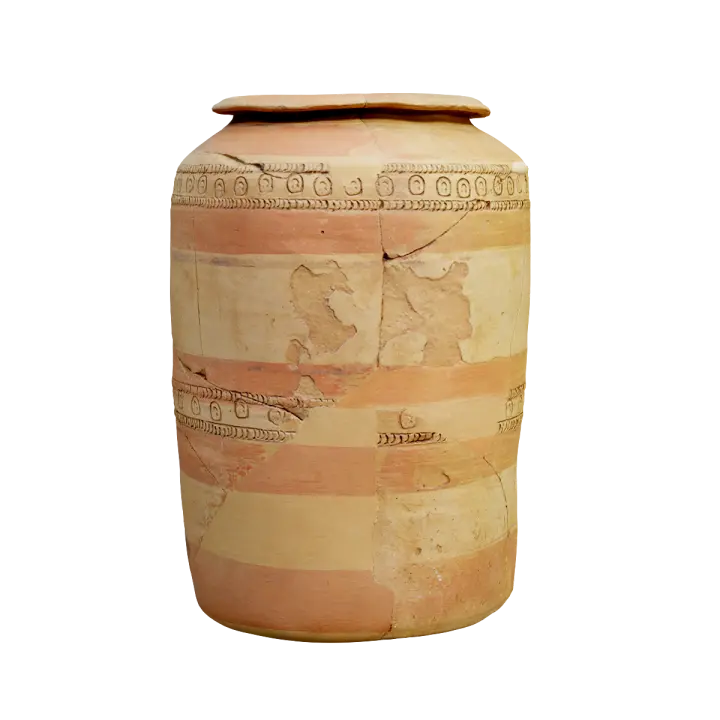 Iberian painted pottery jar - Waldpenias Museum 3D model preview on Freecreat