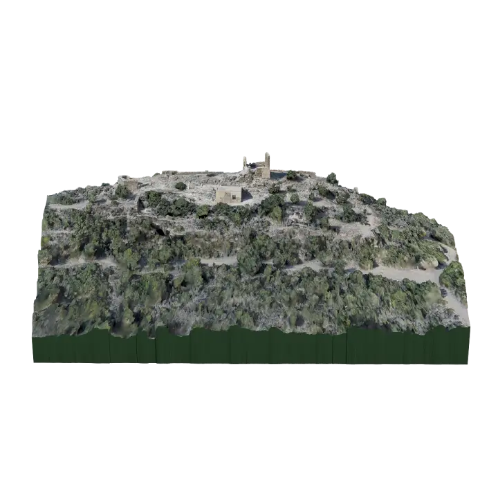 Valencia Castle, Spain 3D model preview on Freecreat