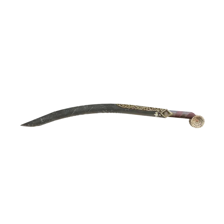 The Atagan Sword during the Ottoman Empire period 3D model preview on Freecreat