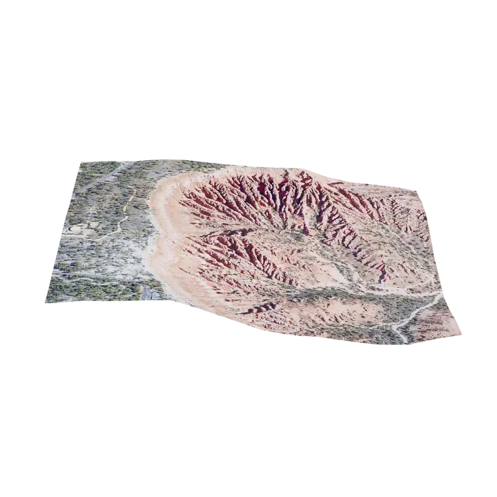 Bryce Canyon National Park in the United States 3D model preview on Freecreat