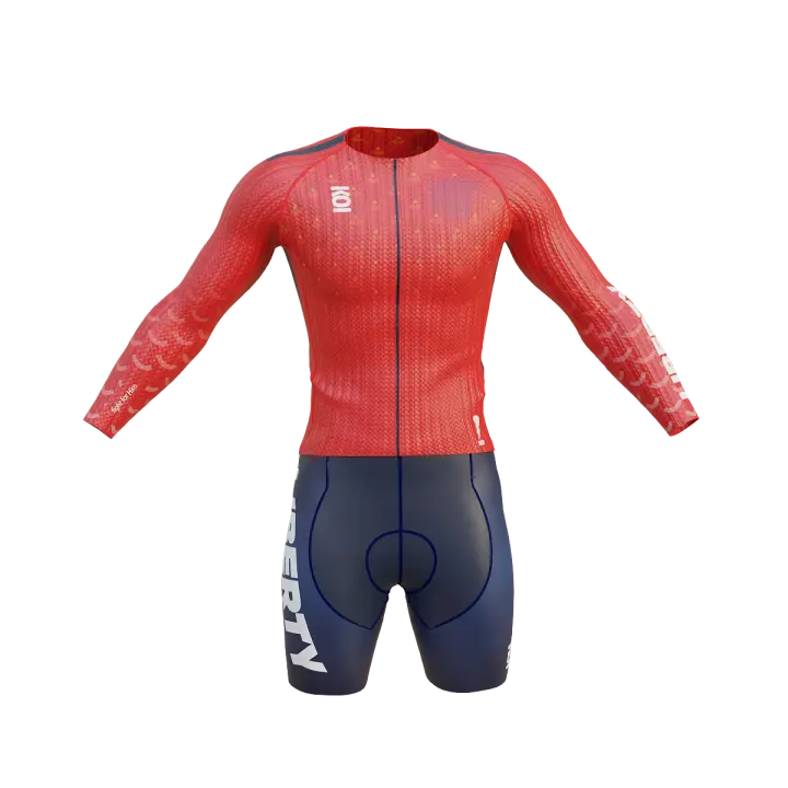 LUCyclingClub sports jacket 3D model preview on Freecreat