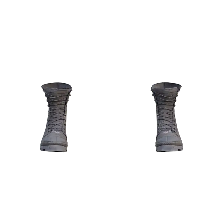 Doomsday WASTE STYLE MARTIN BOOTS 3D model preview on Freecreat