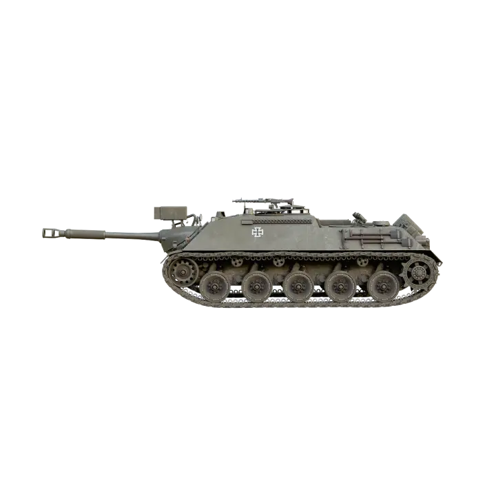 German Kanonenjagdpanzer Tank Destroyer 3D model preview on Freecreat