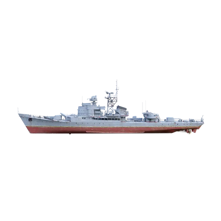 Chinese People's Liberation Army Navy Qingdao Ship (boat number 113) destroyer 3D model preview on Freecreat