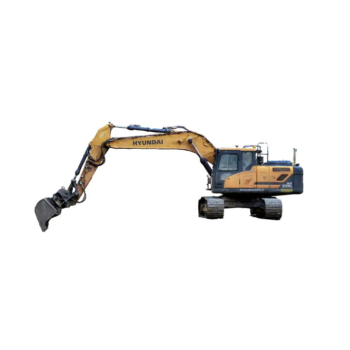 Excavator 3D scanning 3D model preview on Freecreat