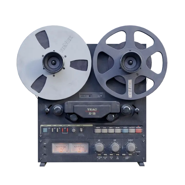 Volume-to-Volume Tape Recorder 3D model preview on Freecreat