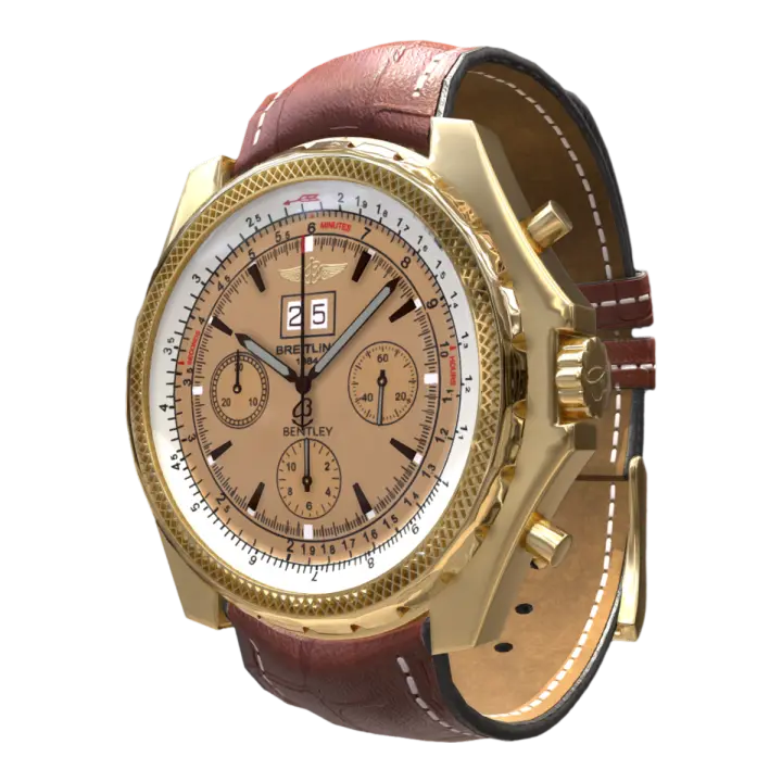 Luxury Watch Breitling For Bentley 2003 3D model preview on Freecreat