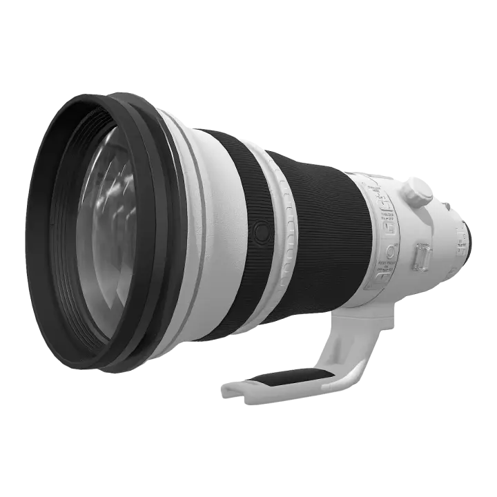 Canon EF 400mm f/2.8L IS II USM ultra long focal length lens 3D model preview on Freecreat