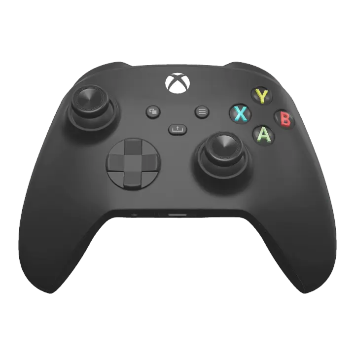 Microsoft gamepad Xbox Series X 3D model preview on Freecreat