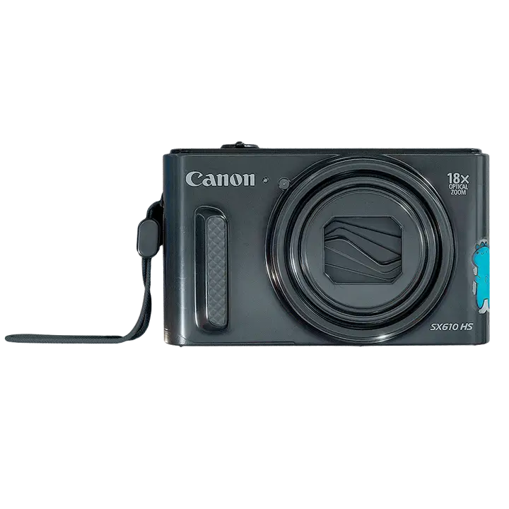 2016 Canon PowerShot SX620 HS Digital Camera 3D model preview on Freecreat