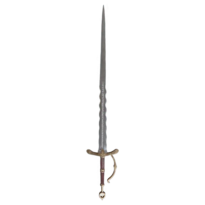 Prop for the game "The Witcher III: Wild Hunt": Sword of Princess Zesya 3D model preview on Freecreat