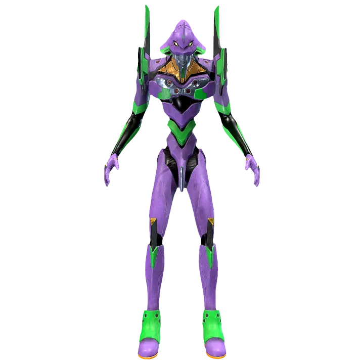 Mech in the anime series "Evangelion of the New Century": Initial Mech 3D model preview on Freecreat