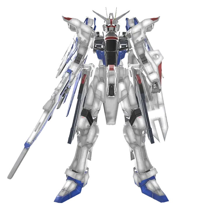 Mech in the anime Mobile Suit Gundam SEED: ZGMF-X10A Free Gundam 3D model preview on Freecreat