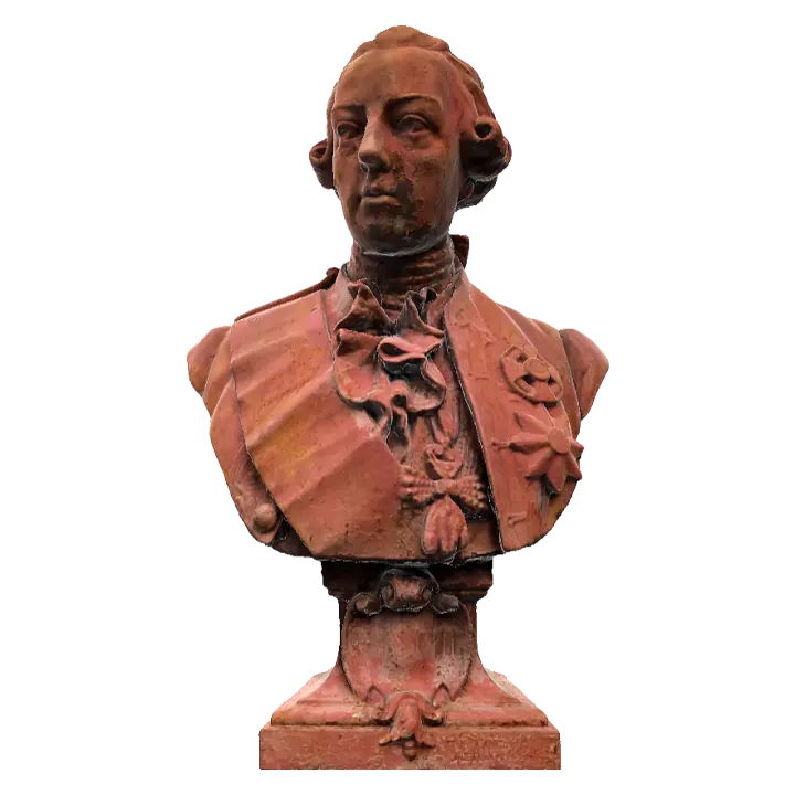 Bust of Joseph II 3D model preview on Freecreat