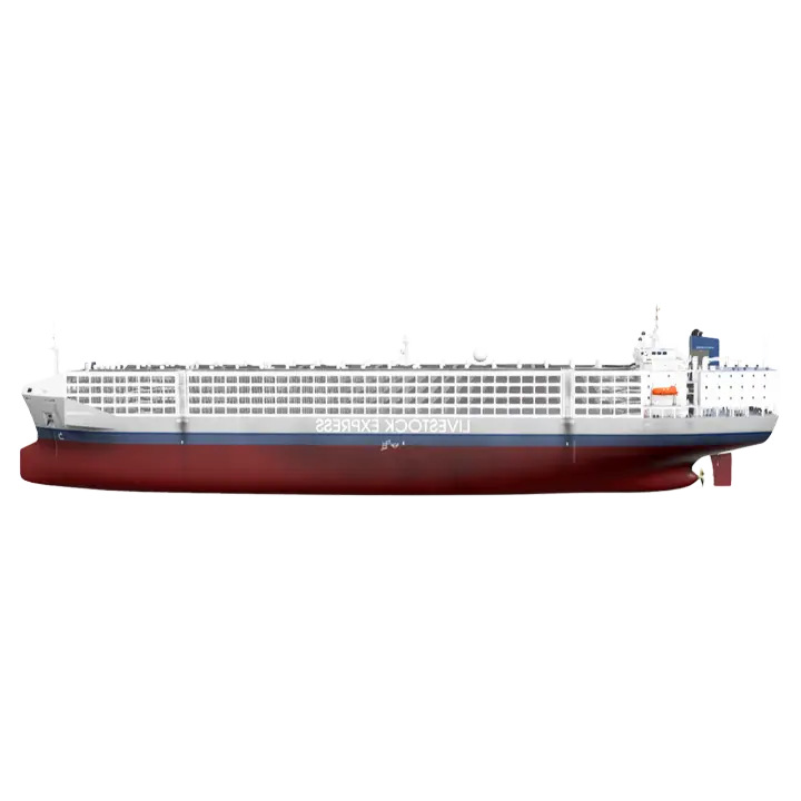 Large cargo ships 3D model preview on Freecreat