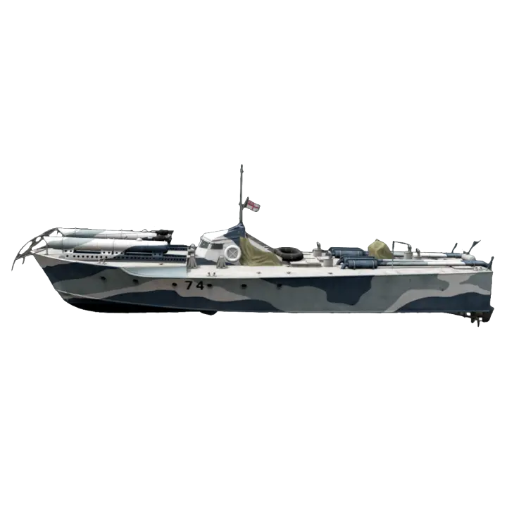 Vosper Electric Torpedo Ship 3D model preview on Freecreat