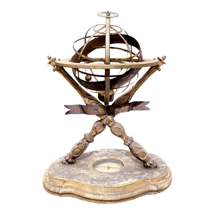 Celestial globe 3D model preview on Freecreat