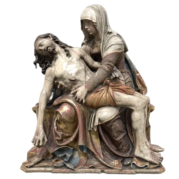 Christ's Passion Statue 3D model preview on Freecreat