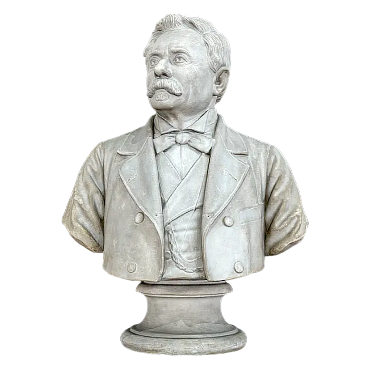 Grigore Kobaltescu bust 3D model preview on Freecreat