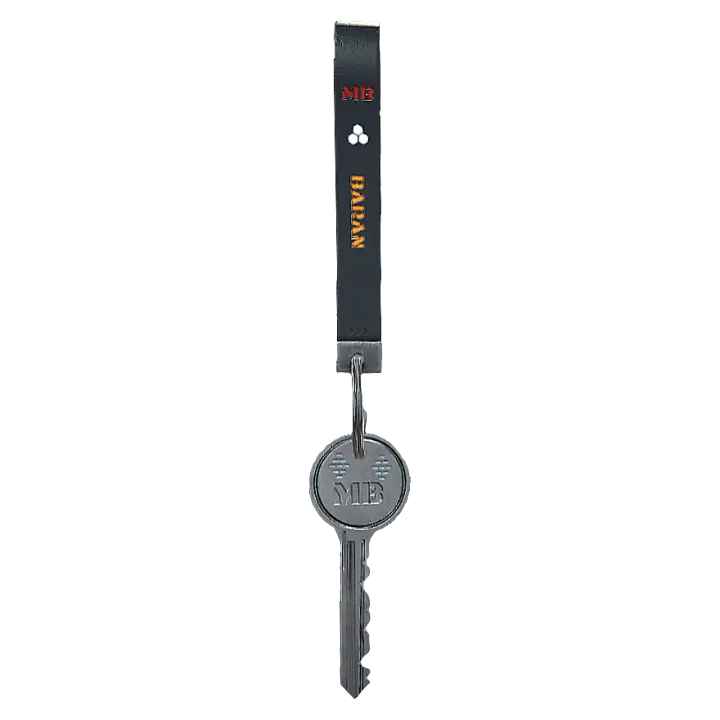 Key with lanyard 3D model preview on Freecreat