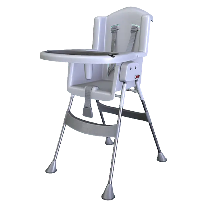 Plastic baby dining chair 3D model preview on Freecreat