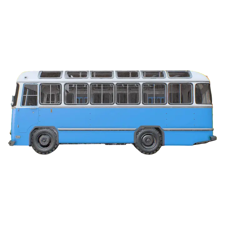 PAZ-652 Bus 3D model preview on Freecreat