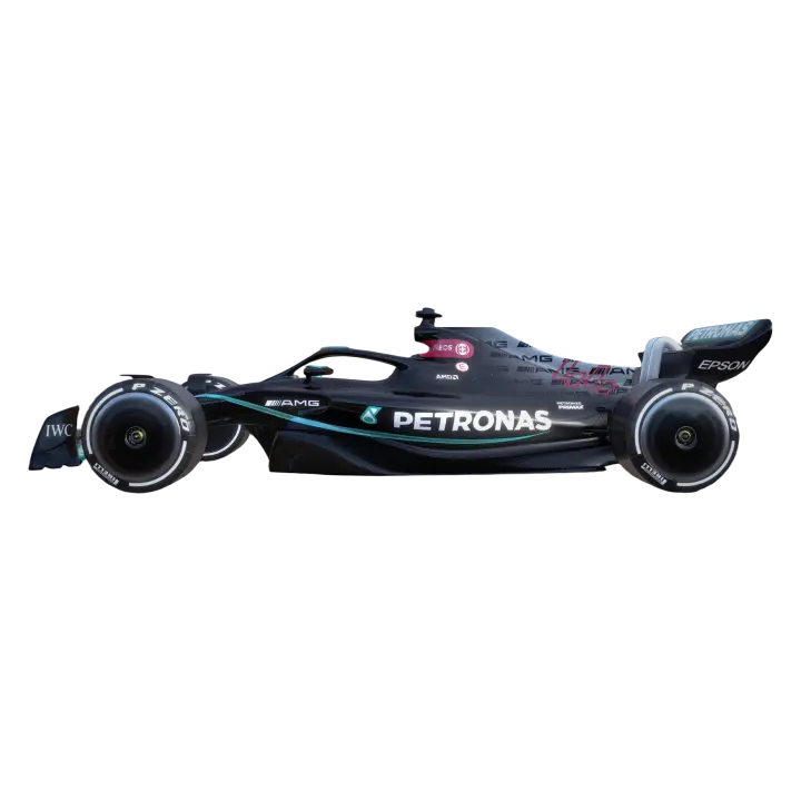 F1 2023 Mercedes W13 3D model preview on Freecreat