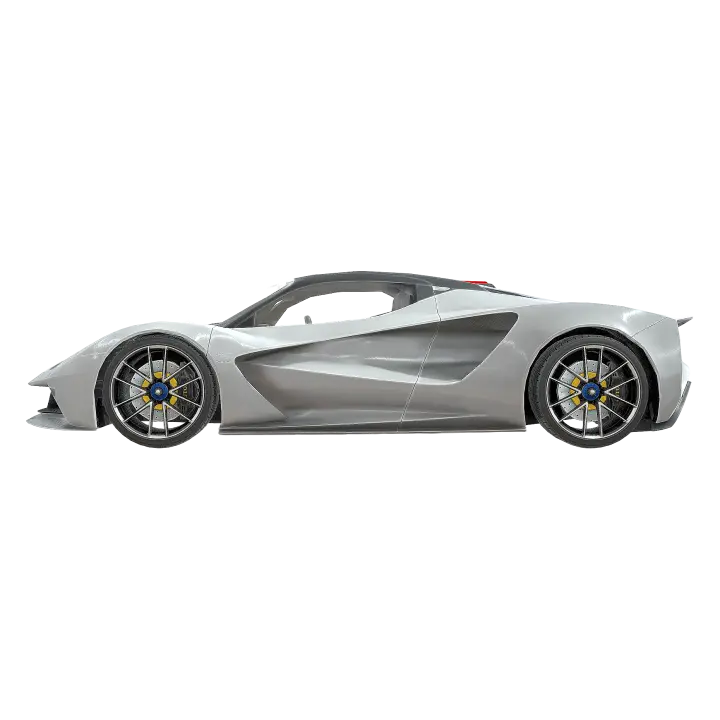 Lotus Evija2020 Super sports car 3D model preview on Freecreat