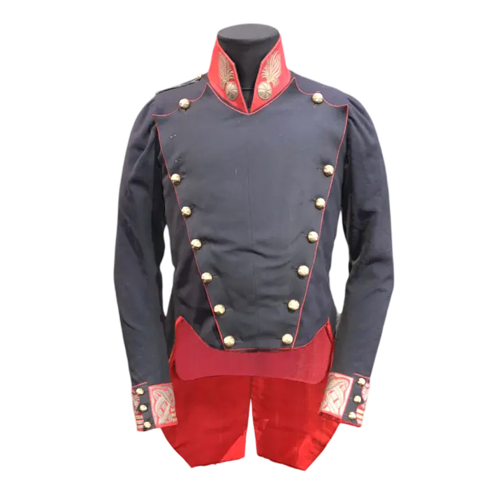 Nineteenth-century Spanish military uniform Officer's coat of Marshal Joseph Navarro Sangelang 3D model preview on Freecreat