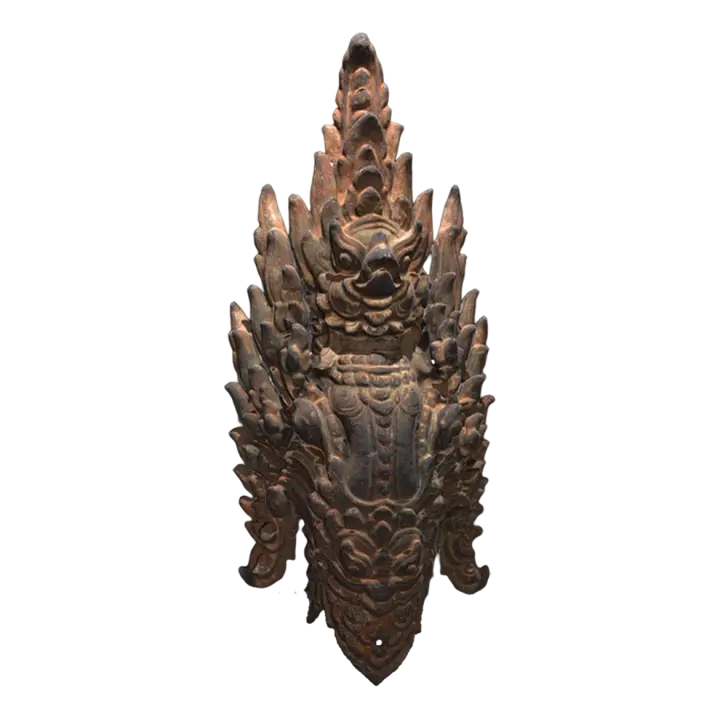 Cambodian Angkor Period Cultural Heritage Bronze Garuda Sculpture 3D model preview on Freecreat