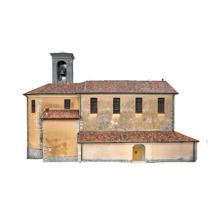 Church of San Bernardo, Ronkora 3D model preview on Freecreat