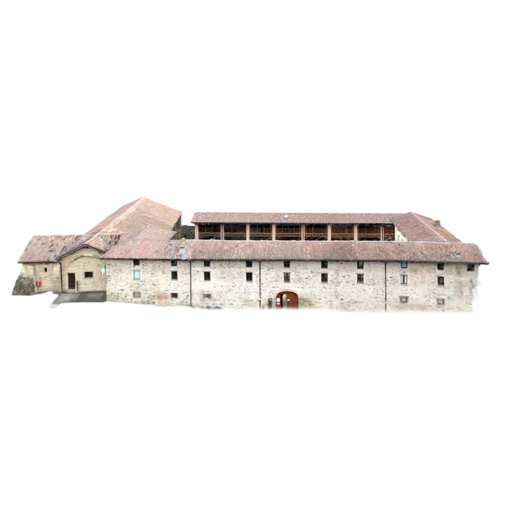 Wamalina Benedictine Monastery 3D model preview on Freecreat