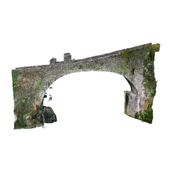 Kranezogu Old River Tax Bridge 3D model preview on Freecreat